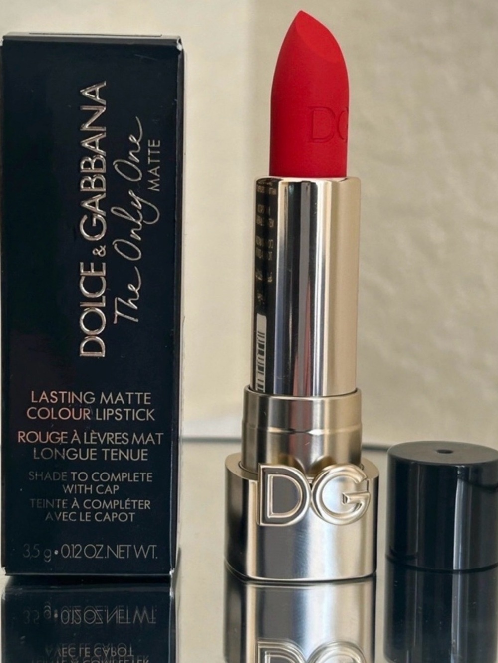 Dolce & Gabbana The Only One Matte Lipstick — 520 Coral Sunrise